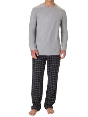 Hanes Sleep Set Knit & Flannel